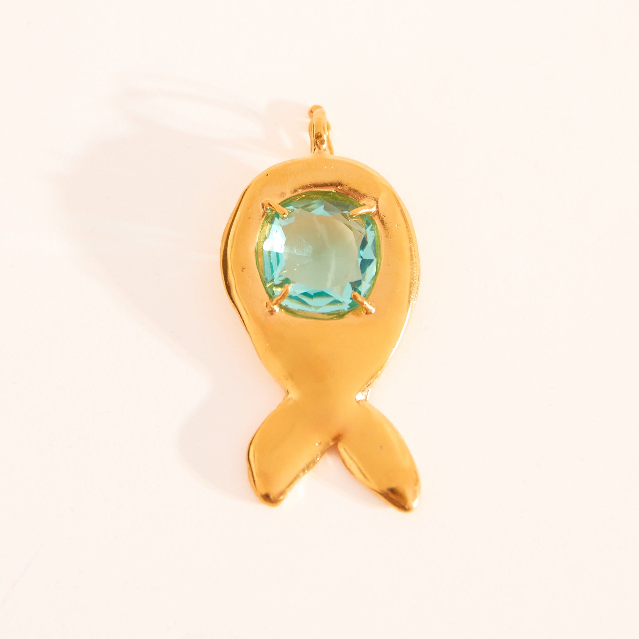 Pingente Manjuba Água Marinha