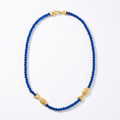 Colar Cardume 2 Peixes Azul