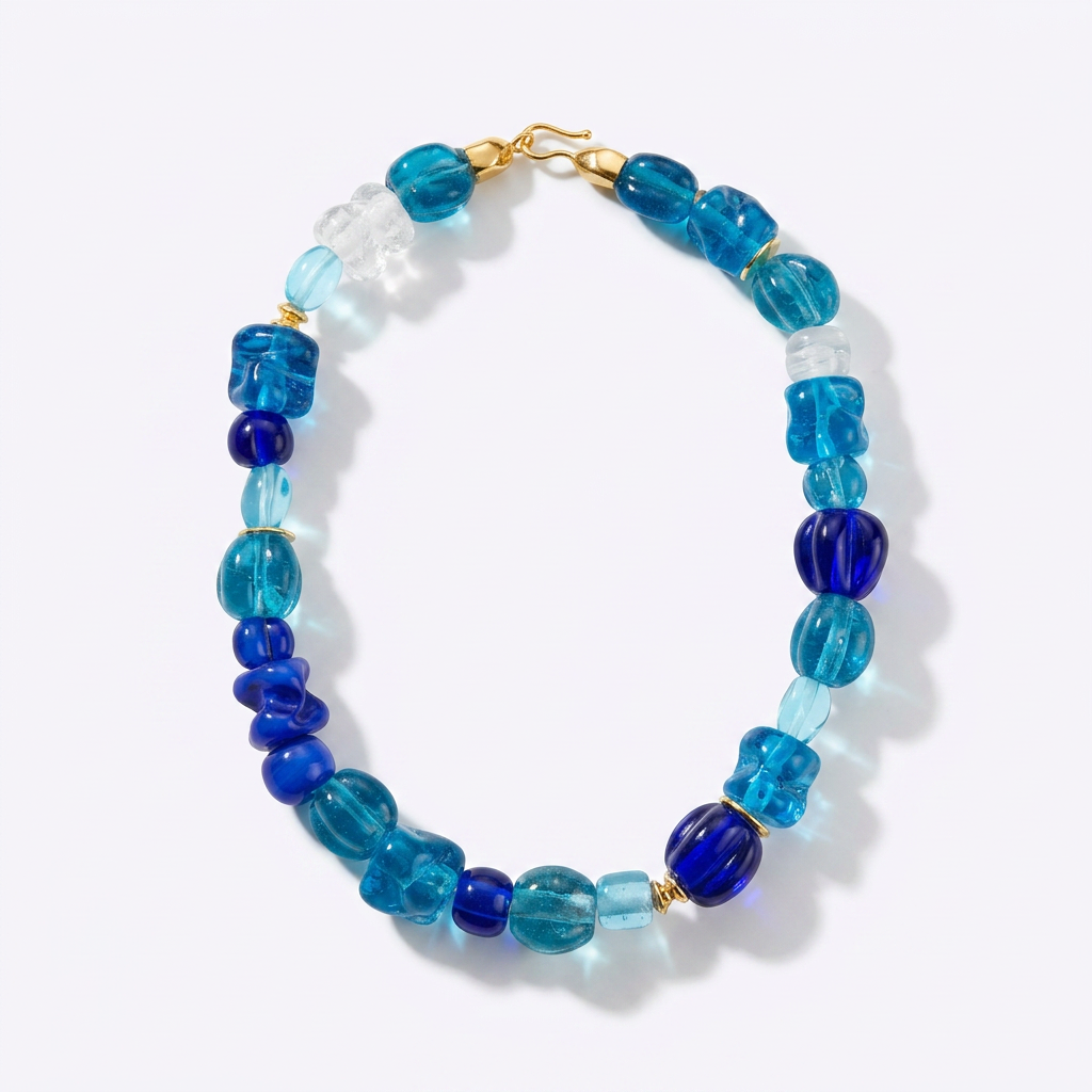 Colar Atol Azul