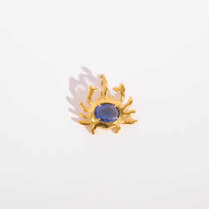 Pingente Crab P Safira