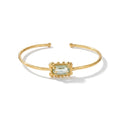 Bracelete Assuã Água Marinha