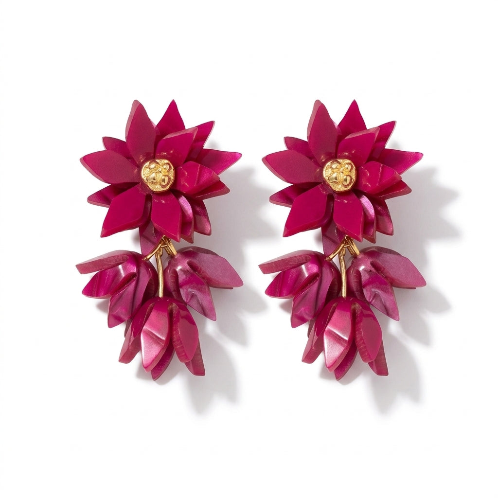 Brinco Cacho Pink P