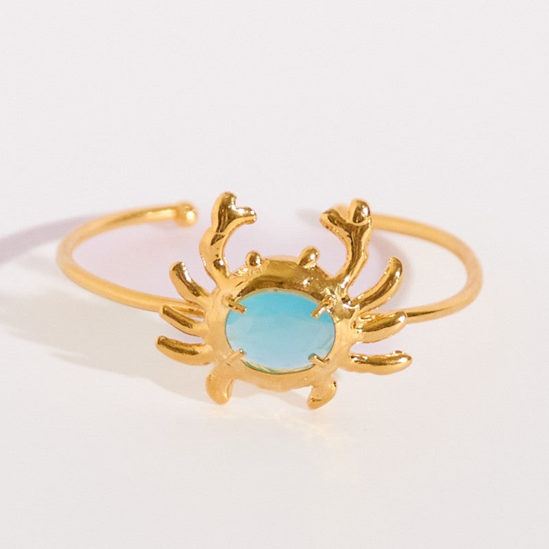 Bracelete Crab Turquesa