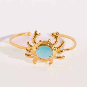 Bracelete Crab Turquesa