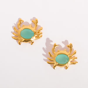 Brinco Crab Turquesa