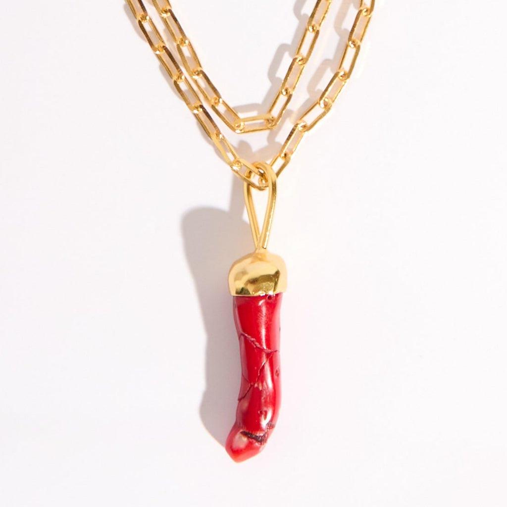 Colar Red Coral