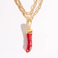Colar Red Coral