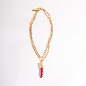 Colar Red Coral