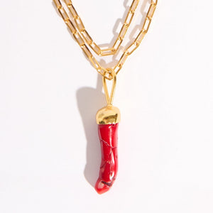 Colar Red Coral