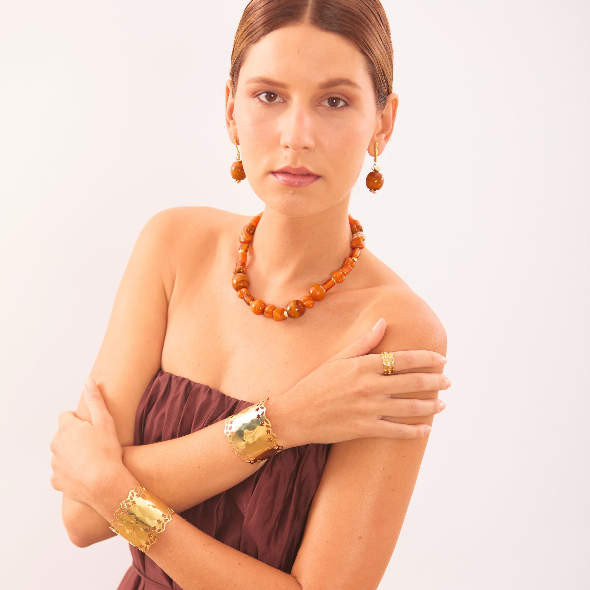 Brinco Alter Caramelo