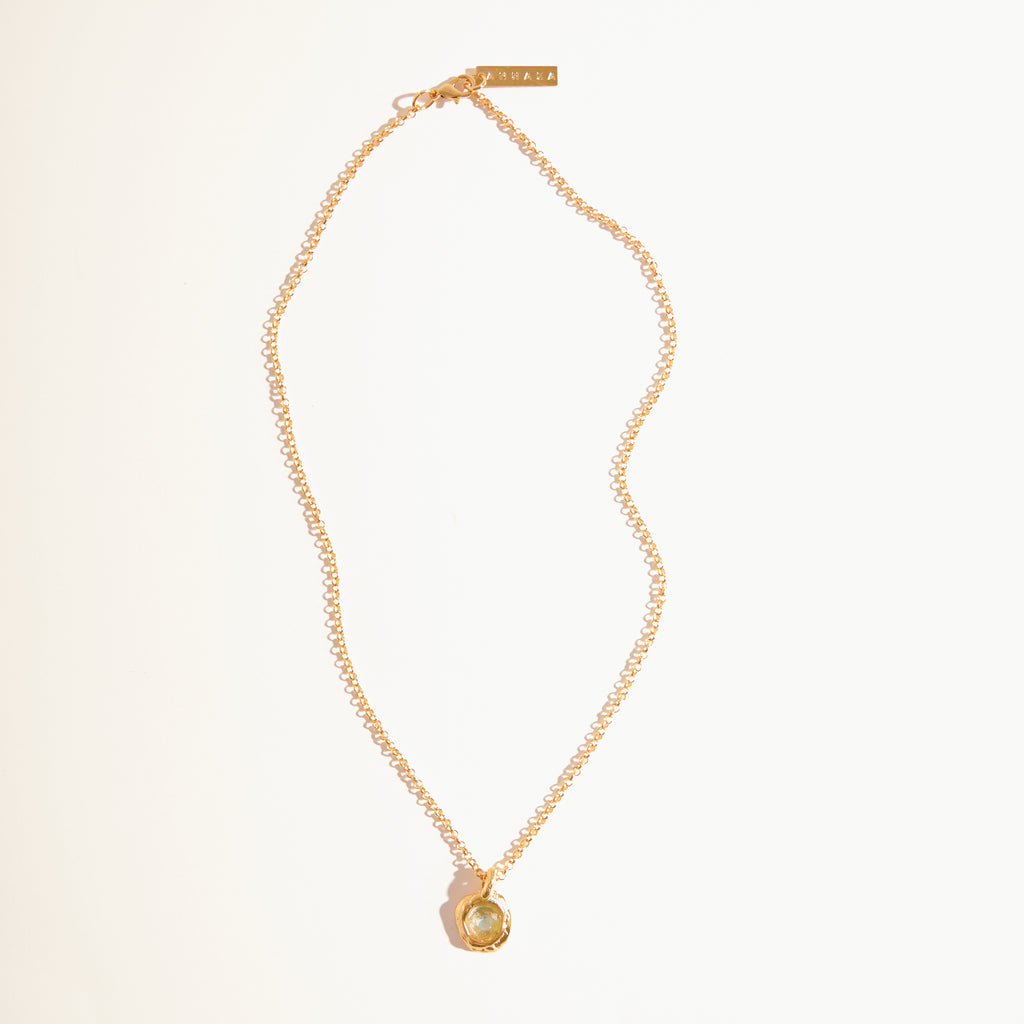 Colar Pipa Água Marinha