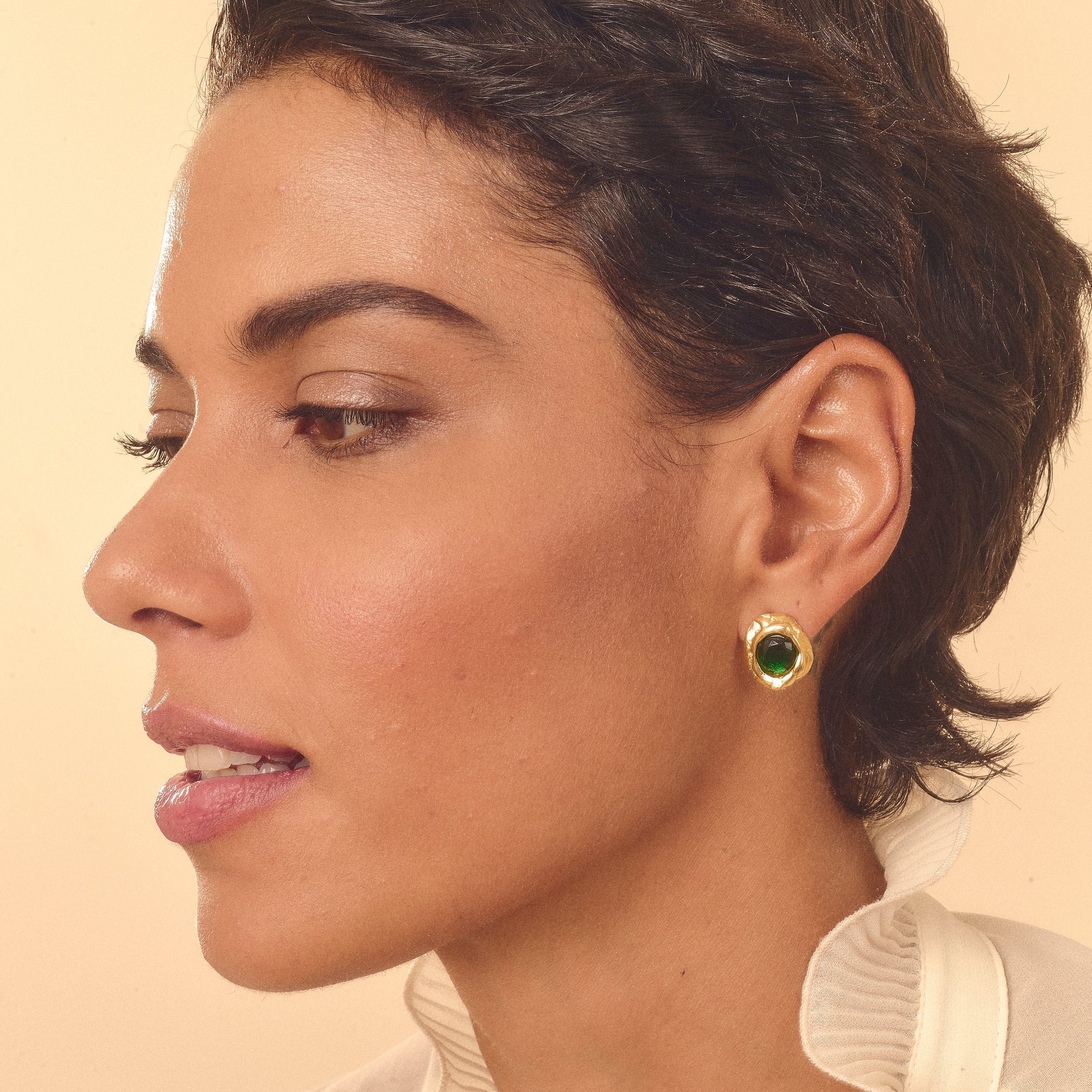 Brinco Pipa Esmeralda