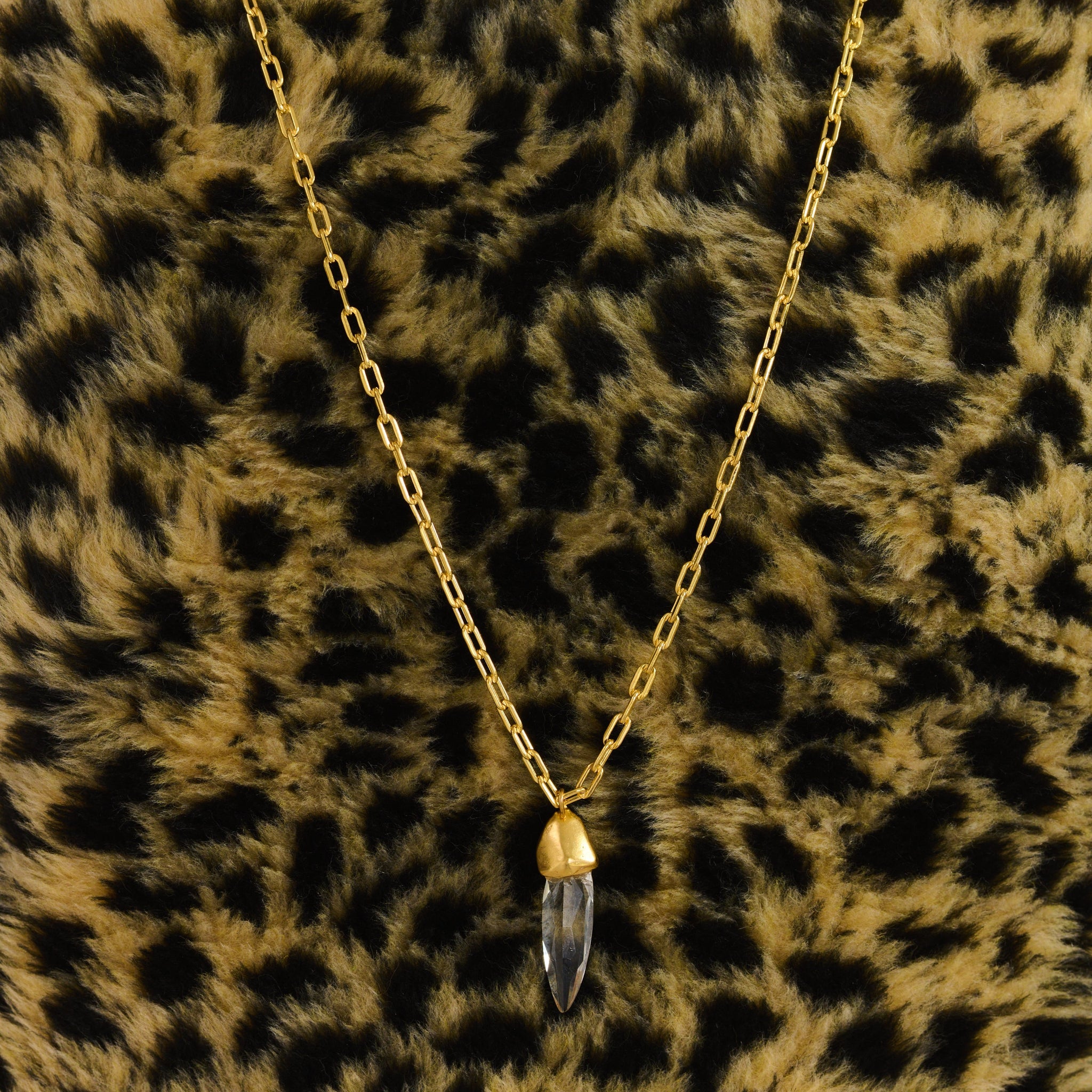 Colar Corrente Cristal Big