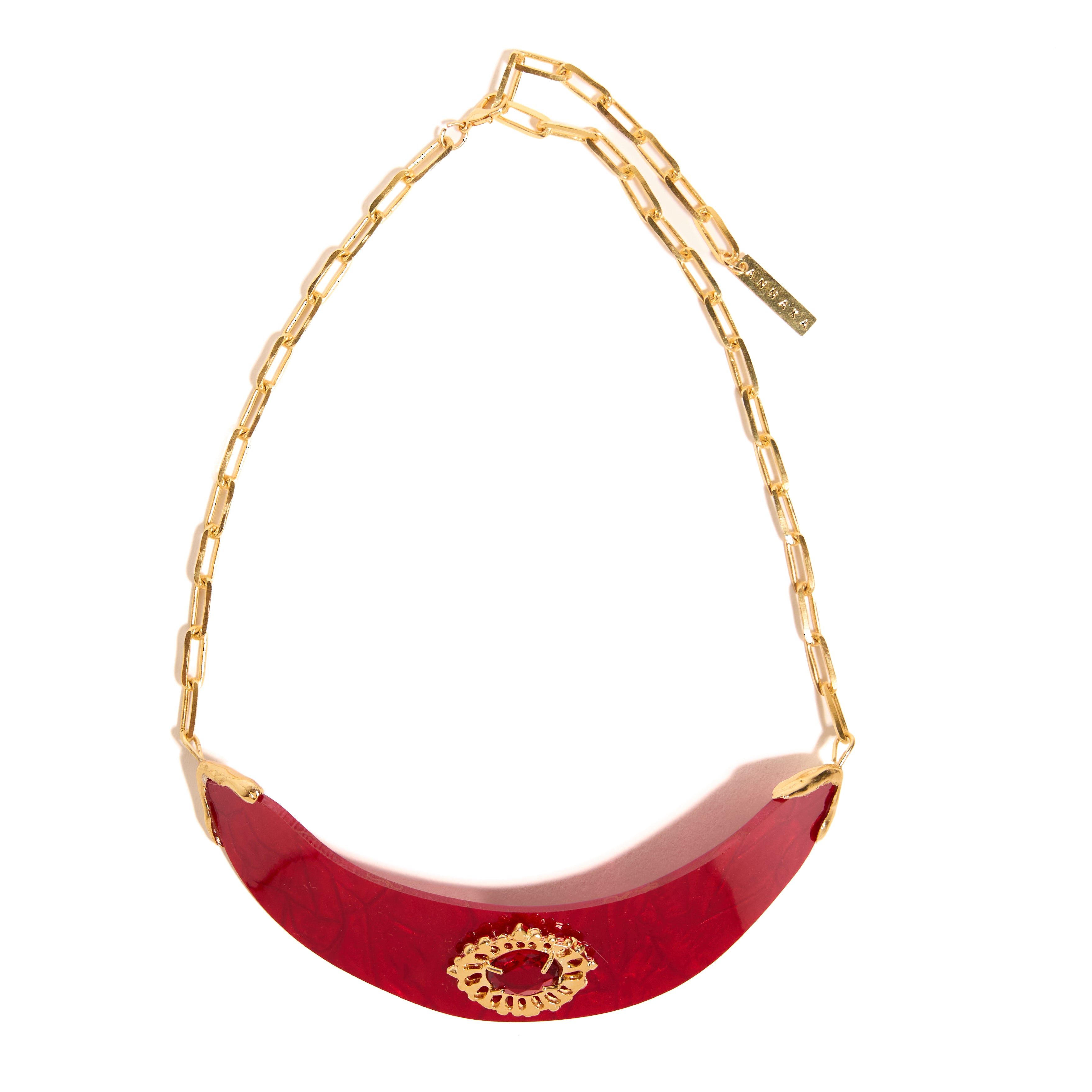 Choker Acaia Vermelho