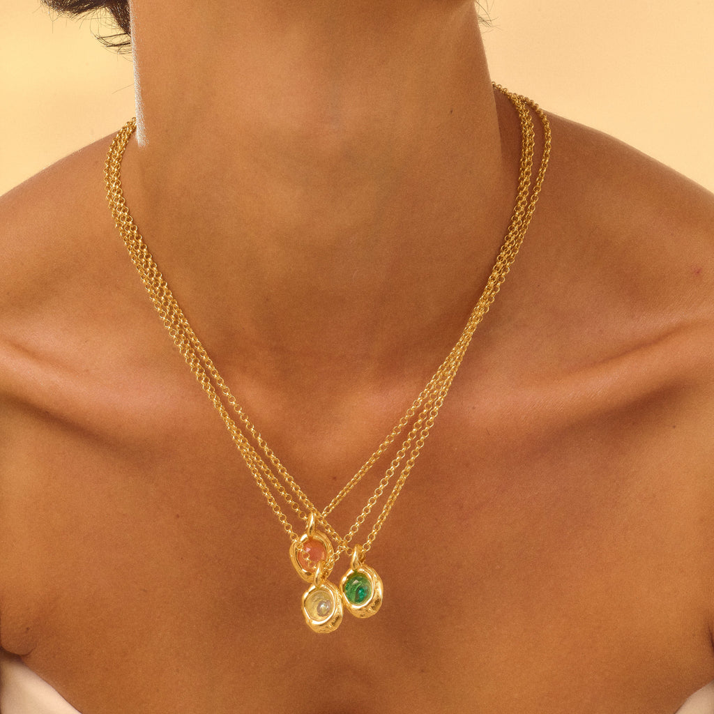 Colar Pipa Água Marinha