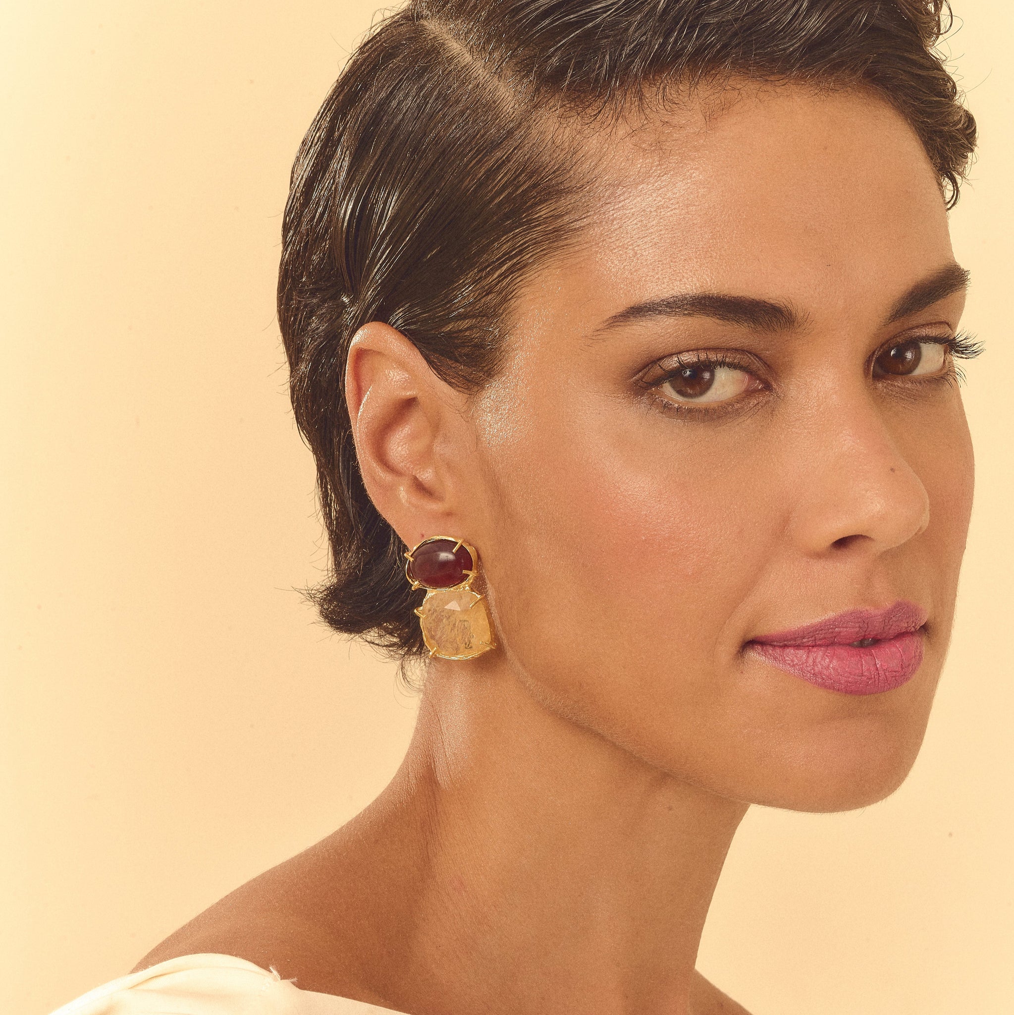 Brinco Sybelles Rutilado/Ambar