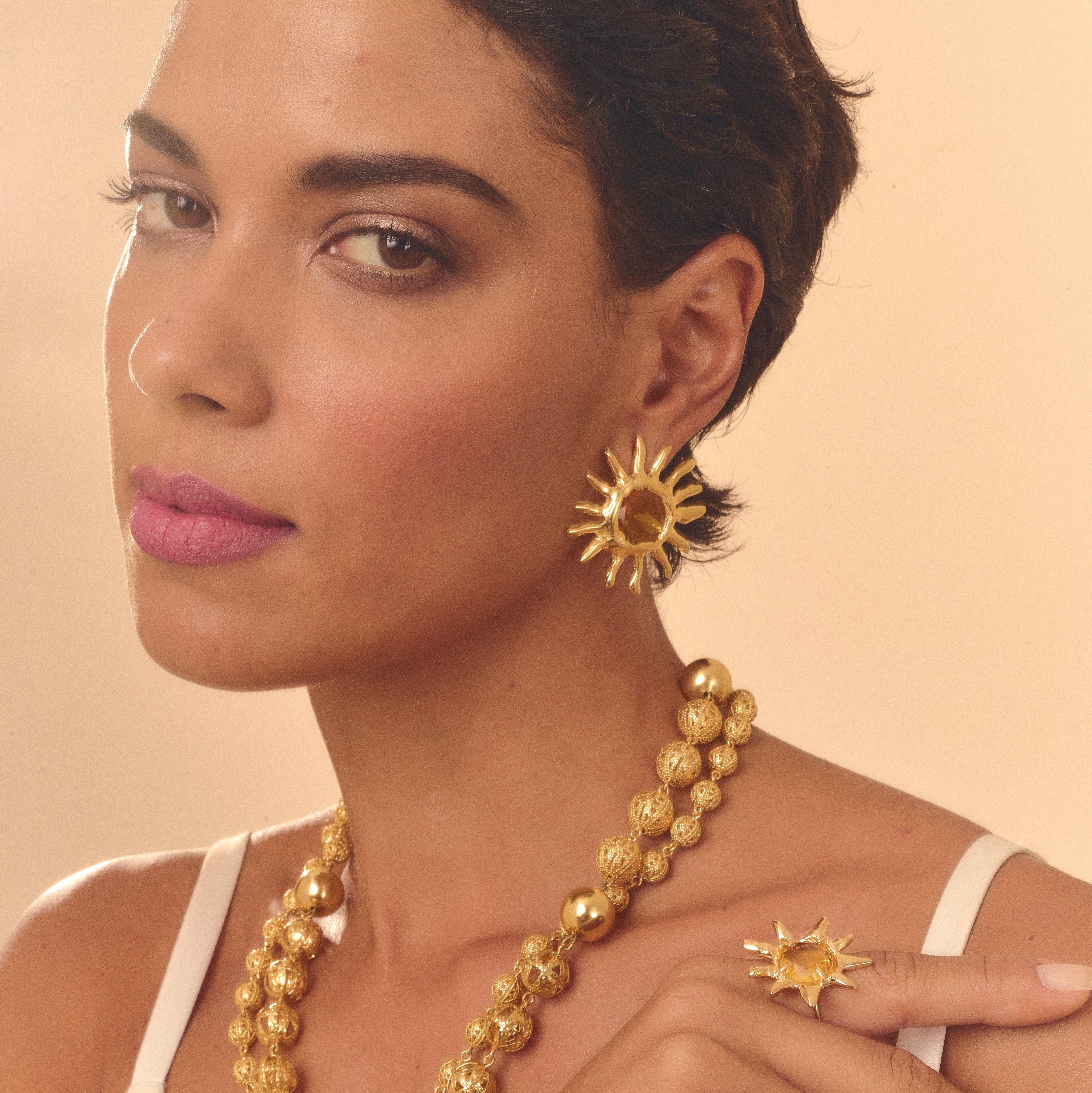 Brinco Solen Amarelo