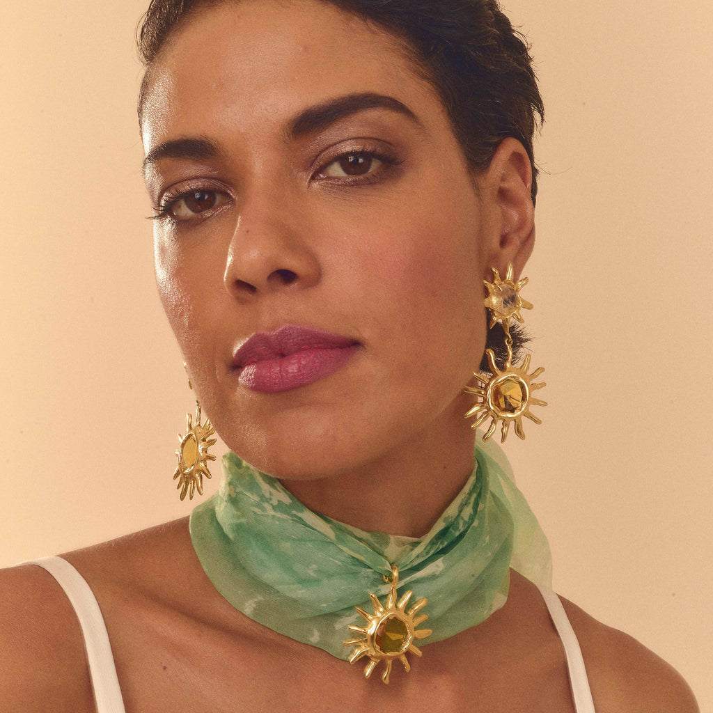 Brinco  Moreré Amarelo