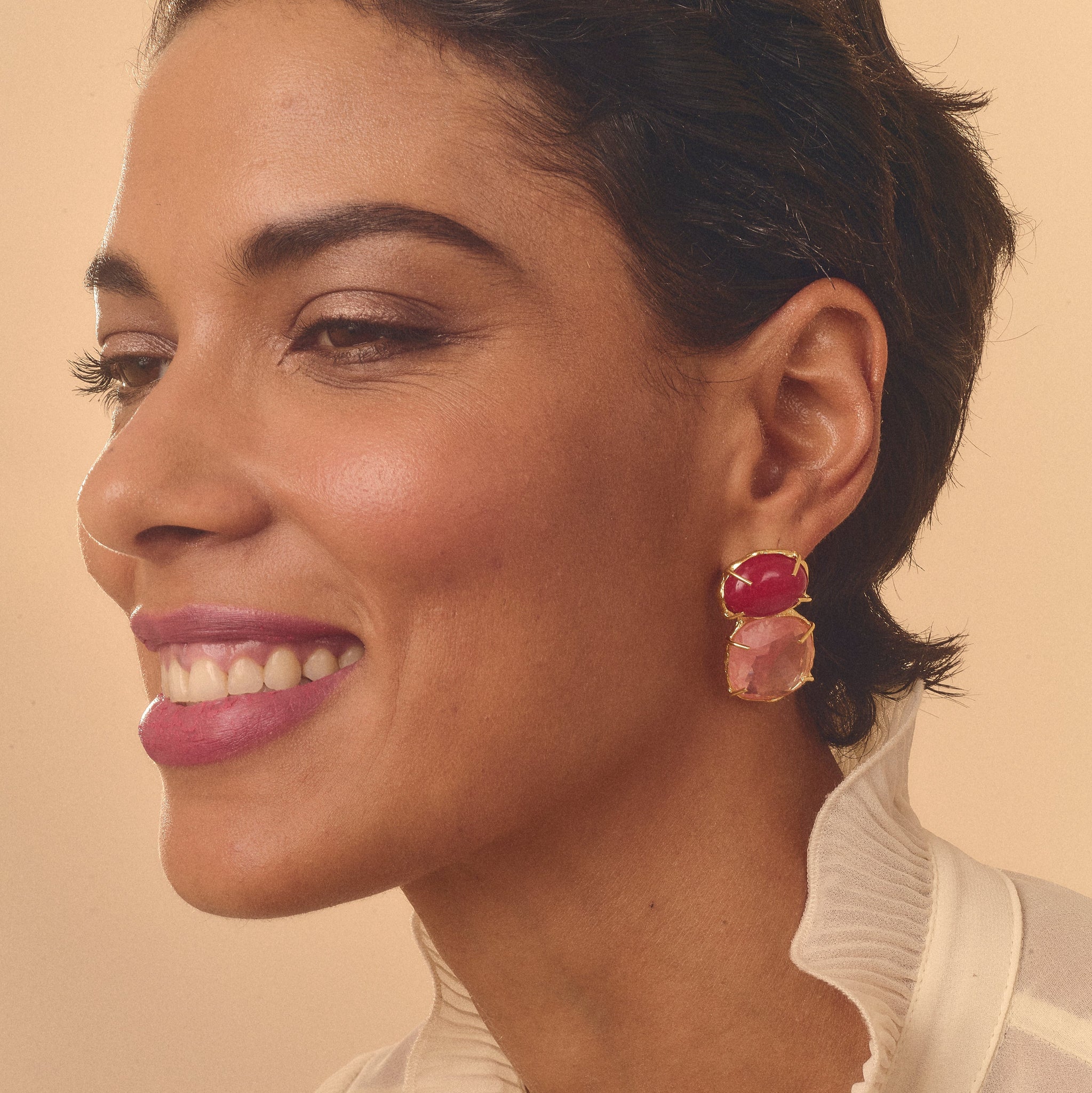 Brinco Sybelles Rosé/Vermelho