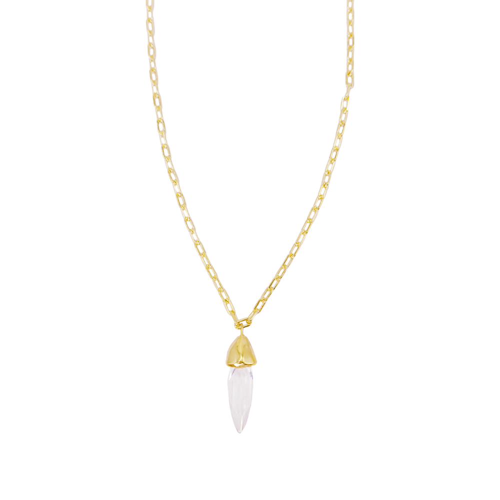 Colar Corrente Cristal Big
