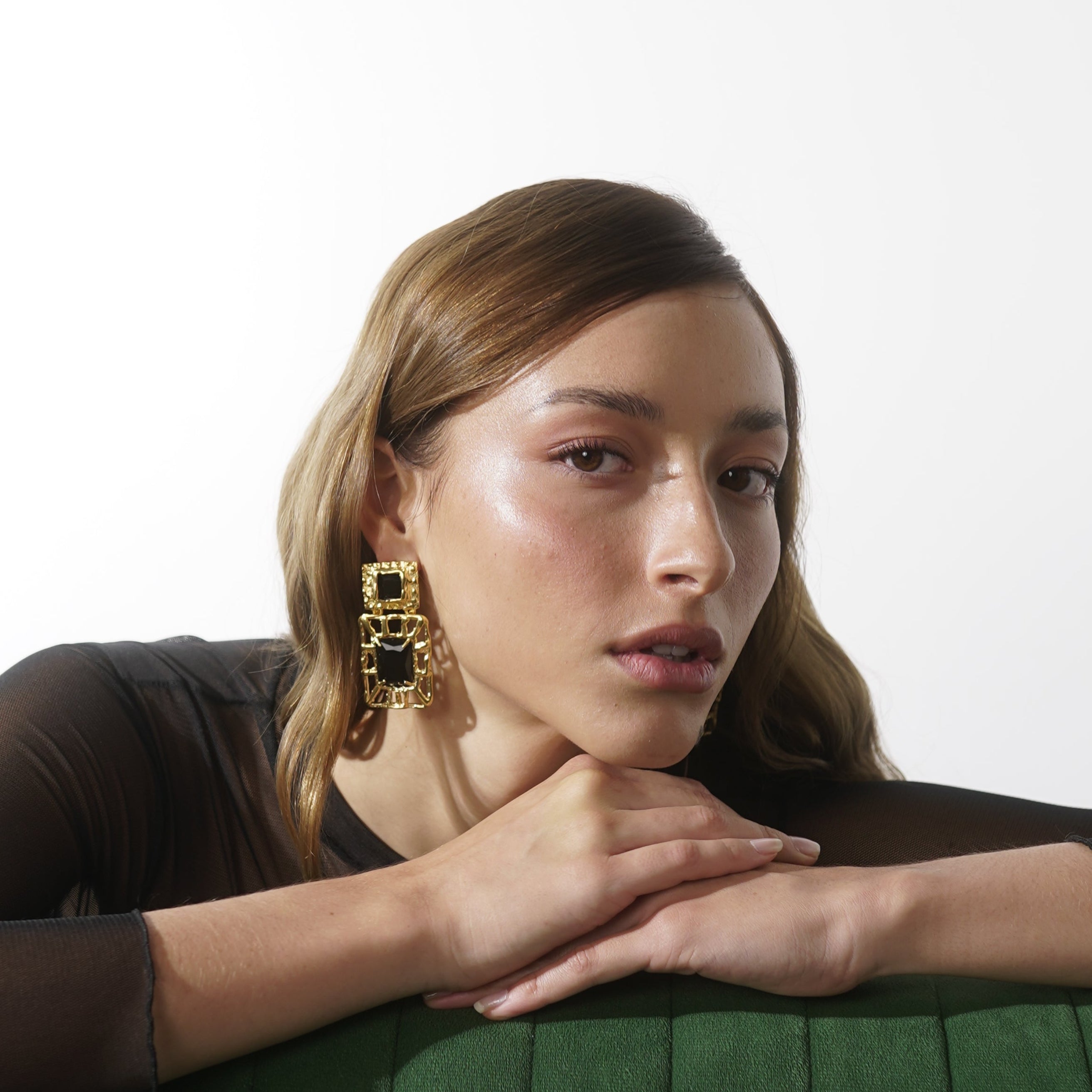 Brinco Atena Duo Preto