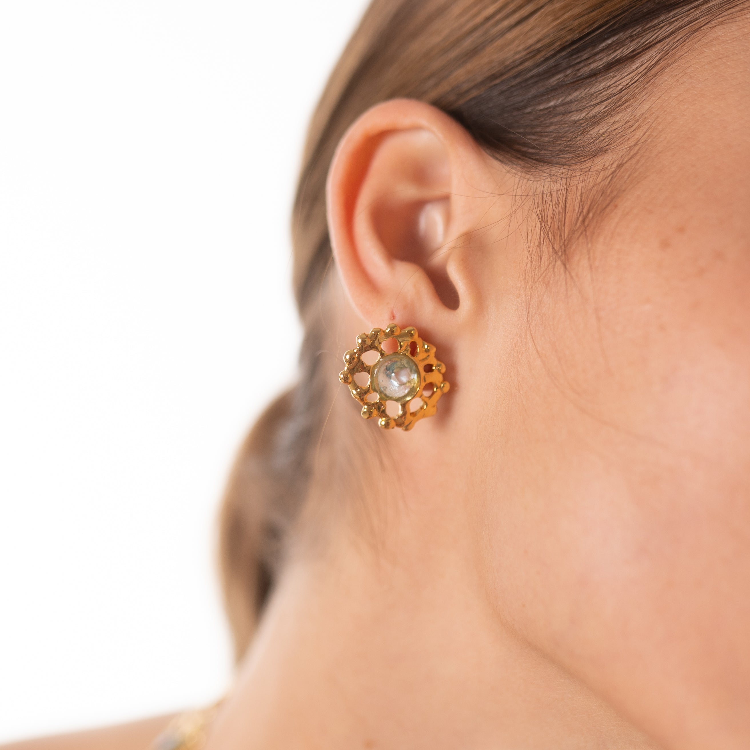 Brinco Bruma Água Marinha