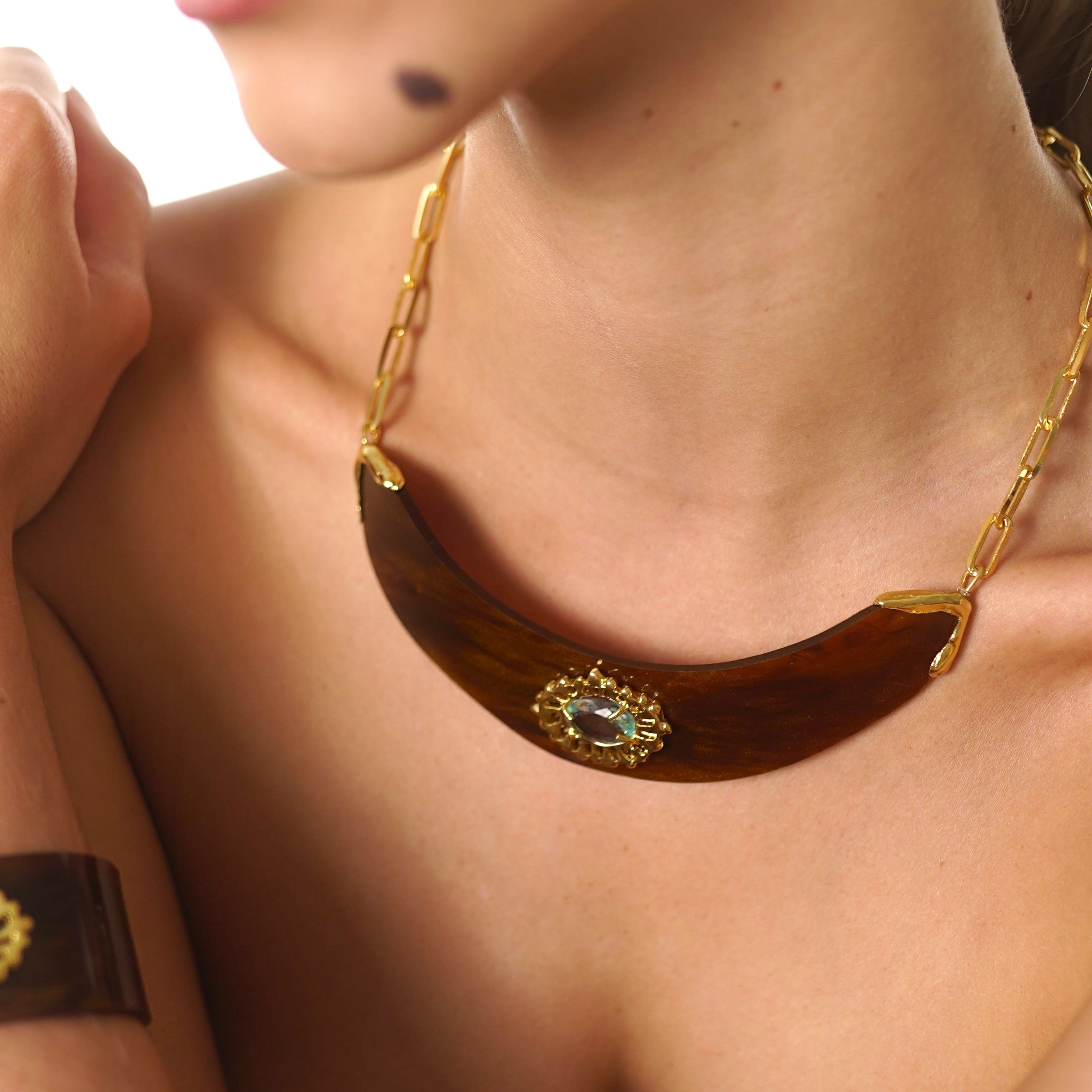 Choker Acaia Tartaruga