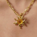Pingente Grécia Amarelo P