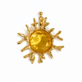 Pingente Grécia Amarelo G