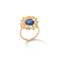 Anel Bruma Safira