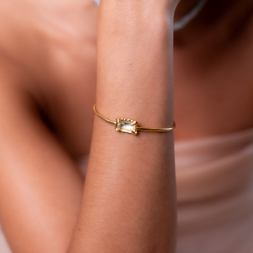 Bracelete Assuã Água Marinha