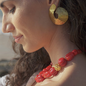 Colar Atol Vermelho